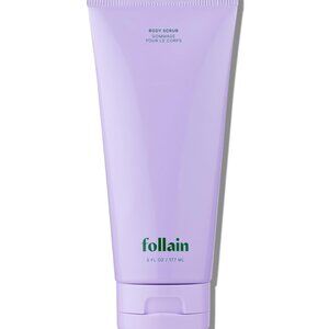 Follain Exfoliating Glycolic + Salicylic Acid Body Scrub for Dry Skin NEW